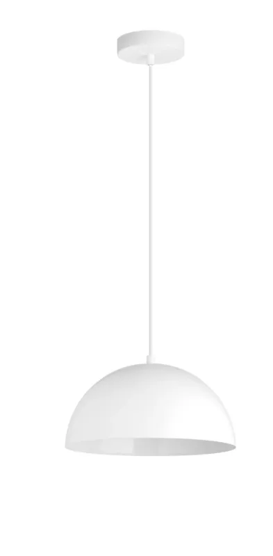 Bezpieczna płatność Lampa wisząca GOKO biały Ø30cm 1xE27 8421797798482 - MDC