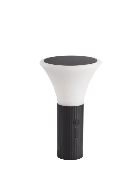 Ograniczona ilość Lampa stołowa SPOT czarny mat 3W akumulatorowa przenośna IP44 ściemnianie 3 stopniowe 8421797894696 - MDC