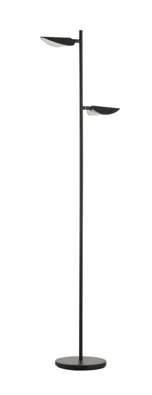 Lampa podłogowa SENDA czarny mat LED 2x7W 3000K 8421797778095 - MDC Kup online