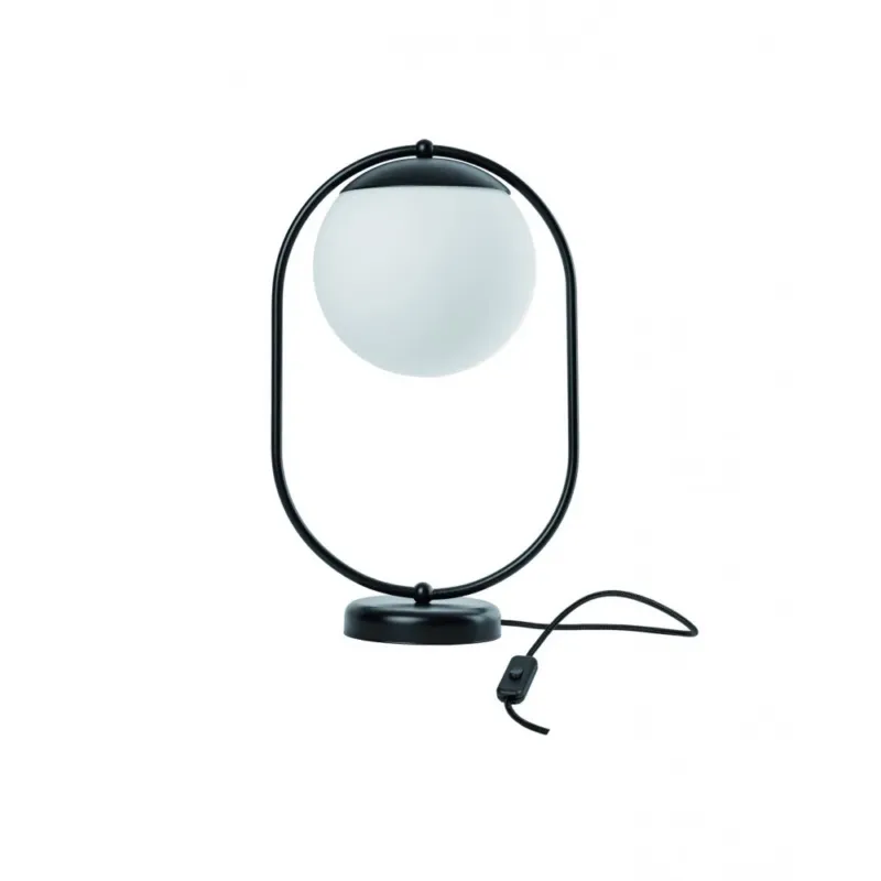 Zamów teraz Lampa stołowa minimalistyczna KOBAN czarna KOS122P1 - Ummo