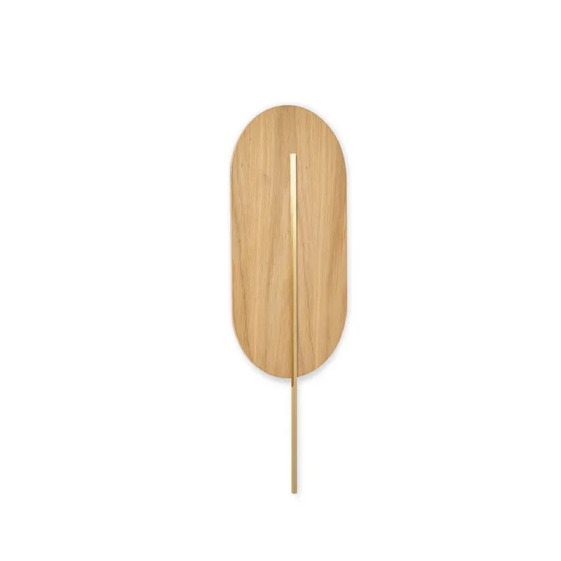 Kinkiet minimalistyczny ROKKE drewniana RKW21030 - Ummo Hit cenowy