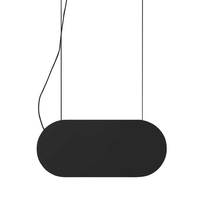Lampa wisząca designerska minimalistyczna MALUMI czarna MLA622P2 - Ummo Promocja