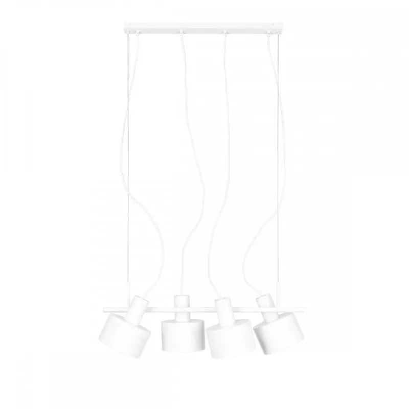 Lampa wisząca ENKEL 4 biała EN4411P0 - Ummo Bezpieczne zakupy