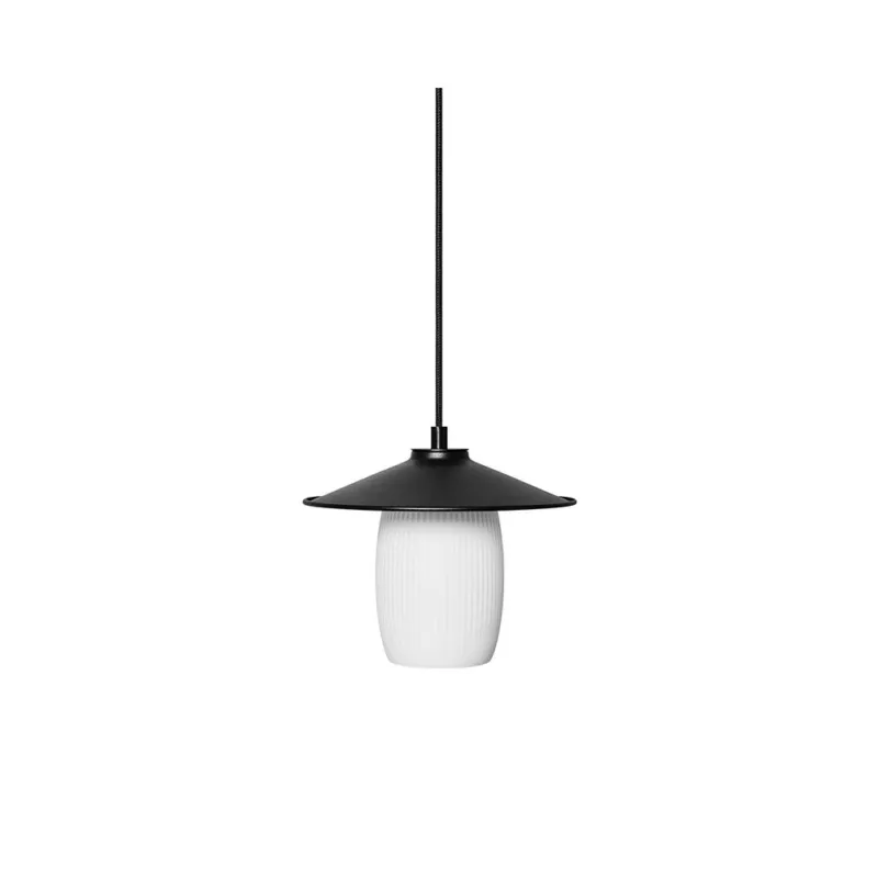 Wyprzedaż Lampa wisząca minimalistyczna JINGU czarna JNA122P0 - Ummo