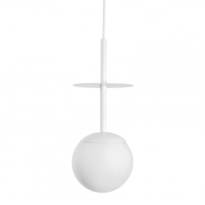 Hit sprzedaży Lampa wisząca minimalistyczna kule PLAAT biała PLA111P0 - Ummo