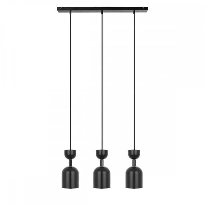 Najlepsza cena Lampa wisząca minimalistyczna SUPURU czarna SUL322P0 - Ummo