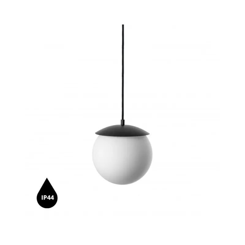 Lampa wisząca łazienkowa IP44 nowoczesna KUUL czarna KLG122PS0 - Ummo Oferta