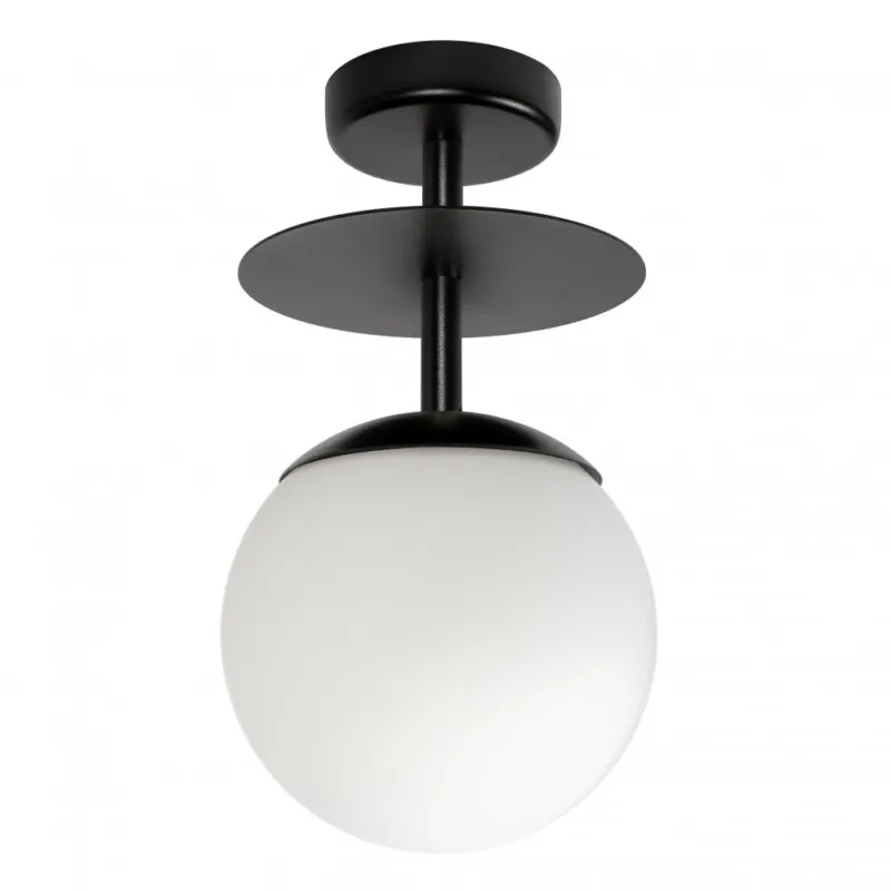 Szybka wysyłka Plafon minimalistyczny designerski PLAAT czarna PLB12003 - Ummo