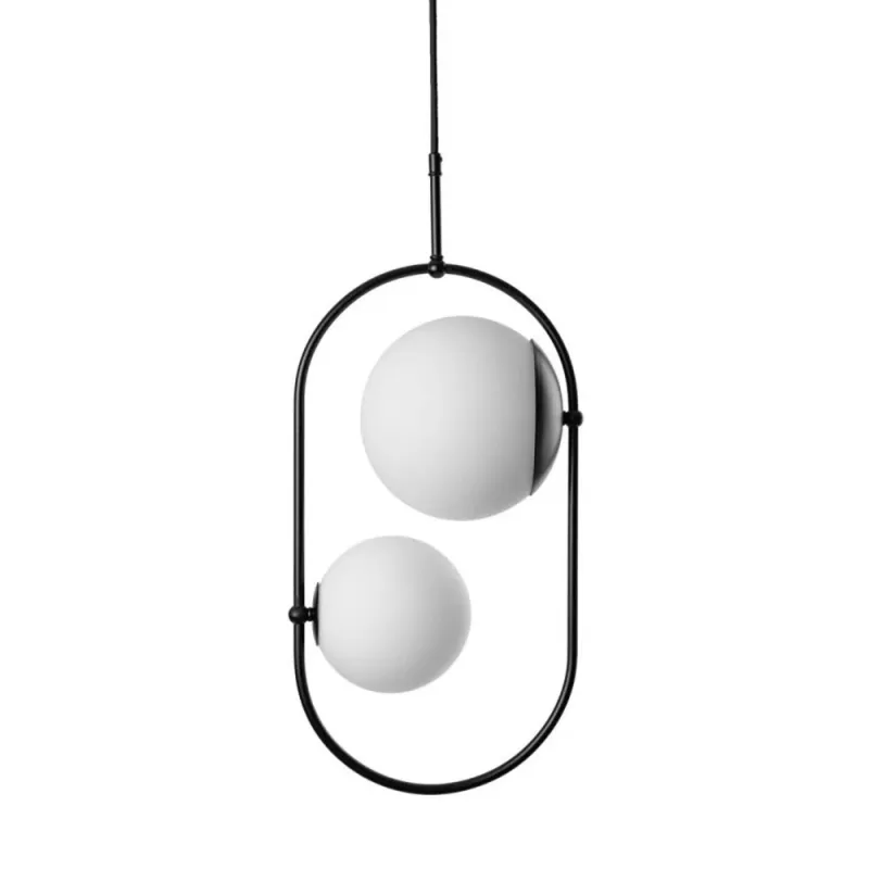 Plafon minimalistyczny KOBAN czarna KOC222P0 - Ummo Hit cenowy