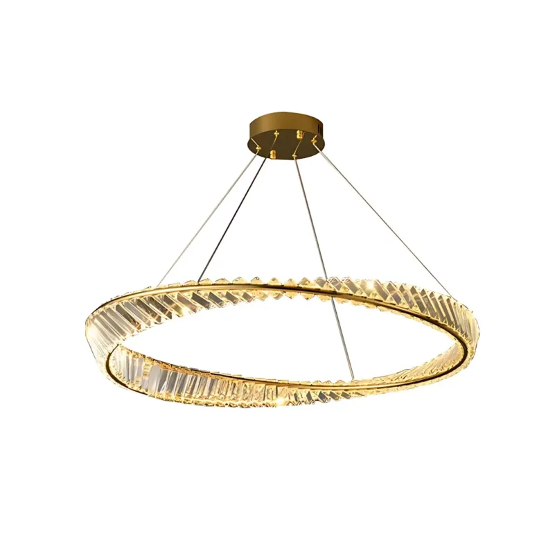 Bestseller Lampa wisząca LED Abigali Cristal 36W 3000K, złoty ABIGALI-CRLW-36W - Abigali