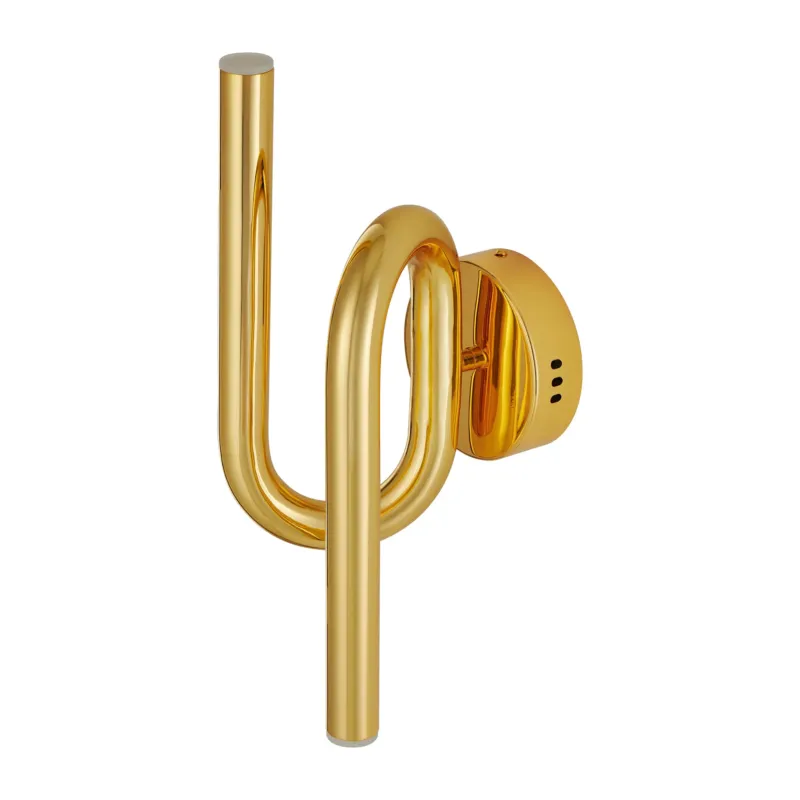 Tylko dziś Lampa ścienna MYK LED złota 38 cm DB4062 GOLD - Step Into Design