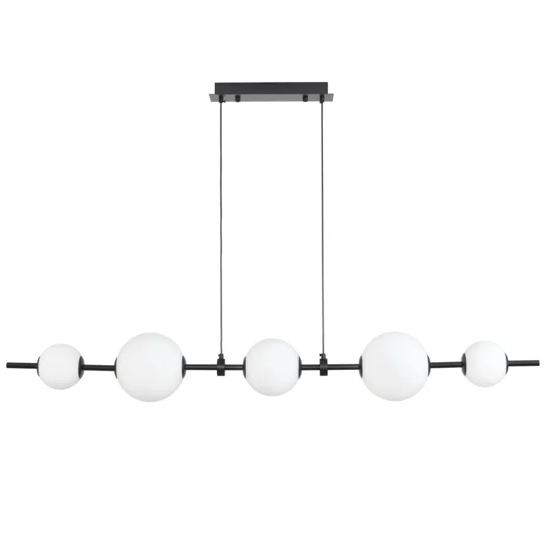 Lampa wisząca MILA czarna 140 cm ST-CP241222-5L - Step Into Design Tylko do końca tygodnia