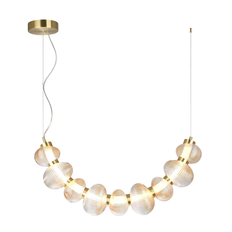 Lampa wisząca BOLLA GOLD 36W LED ML1428 - Milagro Bezpieczna płatność
