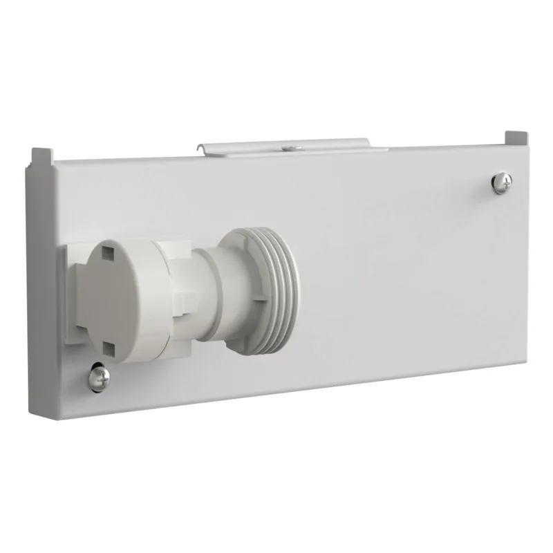 Kinkiet ścienny metalowy prostokątny 1367002 z serii Backplate Nie przegap