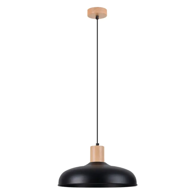 Hit sprzedaży Lampa wisząca INDY czarna SL.1324 - Sollux