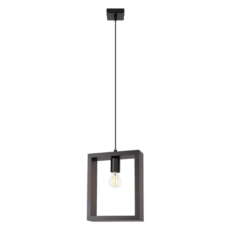 Łatwy zwrot Lampa wisząca ARIES wenge SL.1311 - Sollux