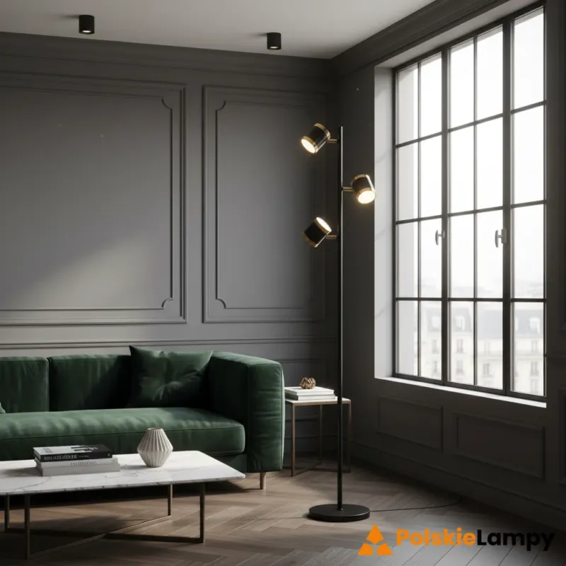 Lampa podłogowa trójka TOULOUSE 3003-304S – Aviano Lighting Popularny