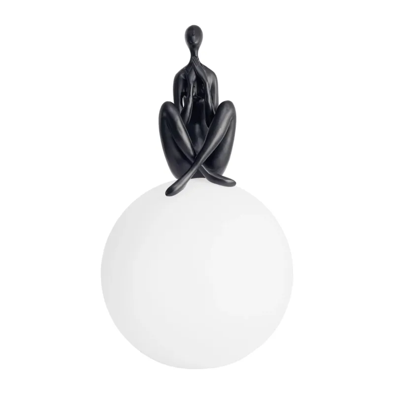 Lampa stołowa WOMAN-3 czarna 35 cm ST-6020-C black - Step Into Design Oferta limitowana