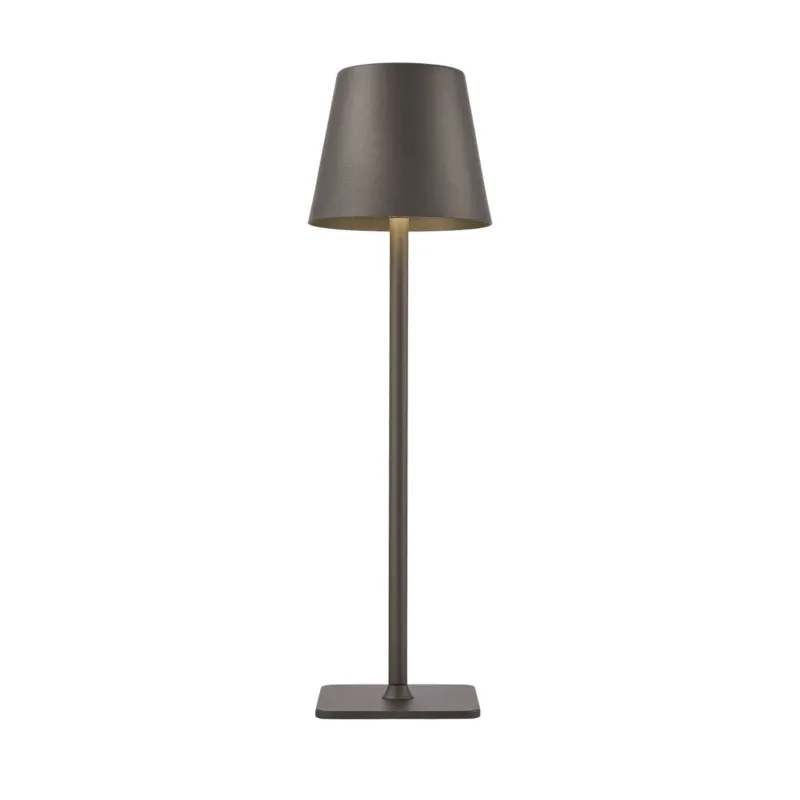 Oferta czasowa Lampa stołowa przenośna grafitowa metalowa LED TB-2821-GR z serii ATLIS - Lampy Italux