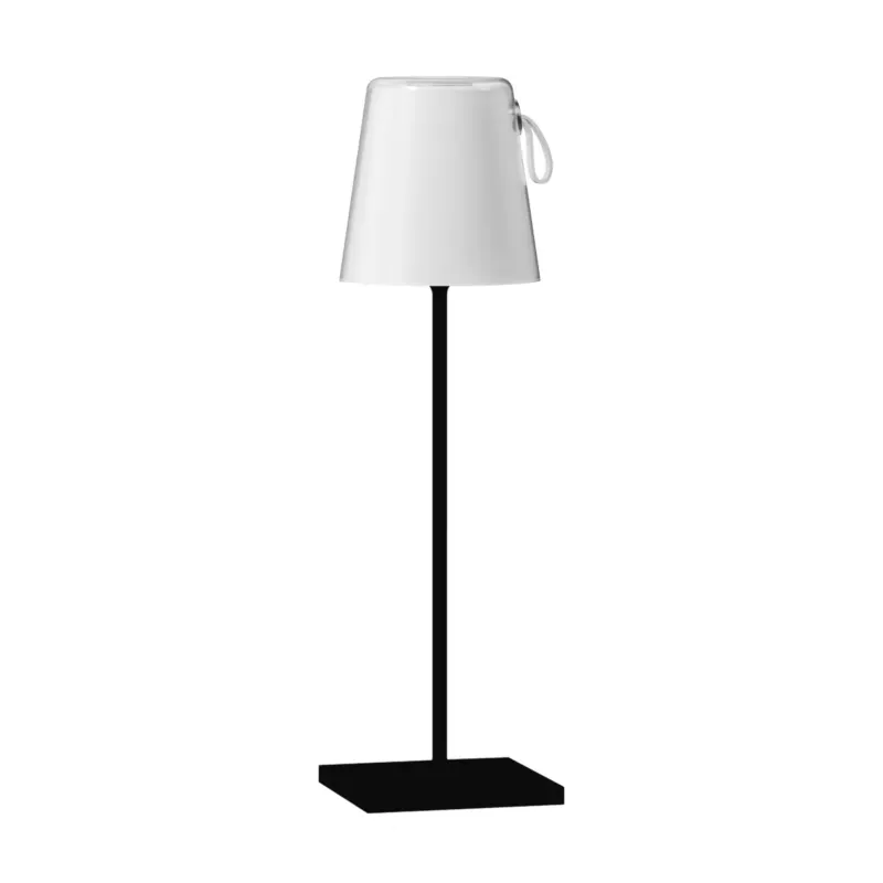 Ostatnia szansa Lampa stołowa przenośna metalowa czarna LED TB-2749-BK z serii OSTAP - Lampy Italux