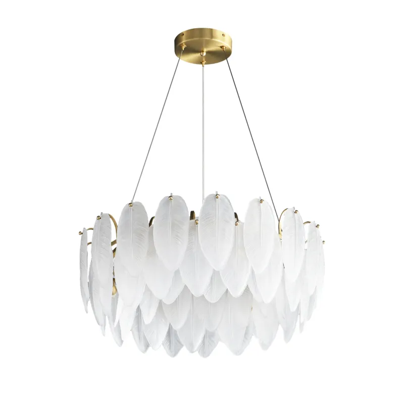 Lampa wisząca PIUMA biała 60 cm ST-6289-6 - Step Into Design Nowy