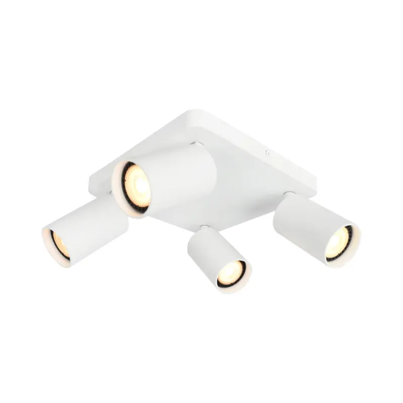 Reflektor sufitowy biały metalowy 4-punktowy SPL-23436-4S-WH z serii Nesto - Lampy Italux Wyjątkowa oferta