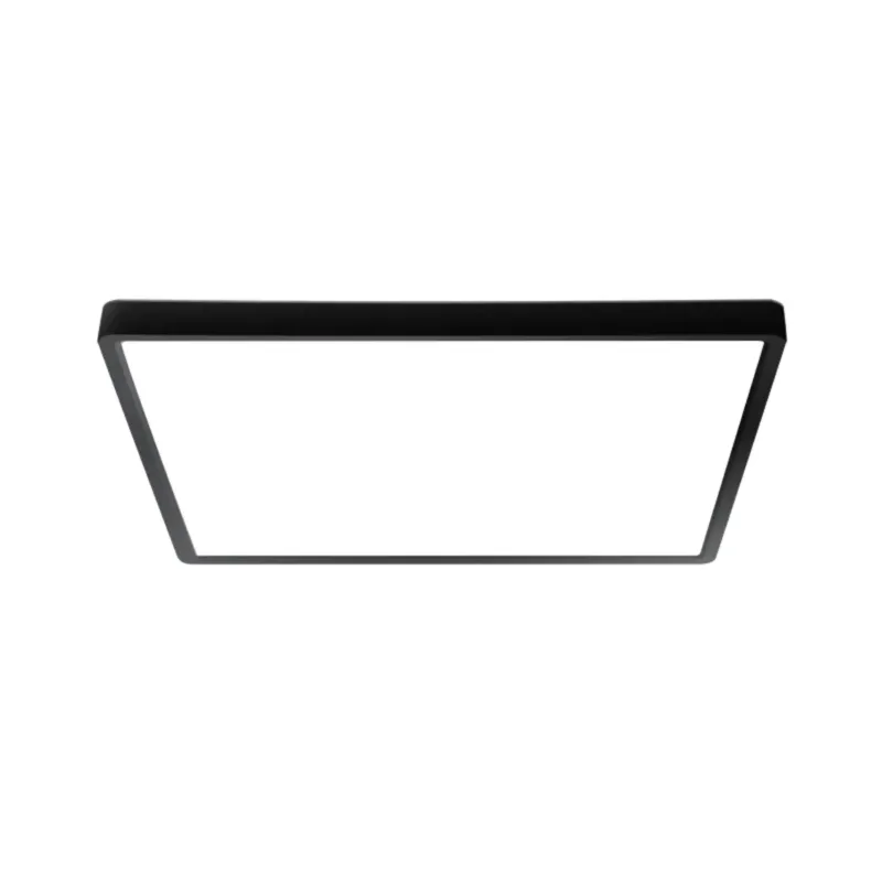 Plafon LED kwadratowy czarny 45cm PLF-83625-450S-45W-BL z serii BASTIA - Lampy Italux Ostatnia szansa