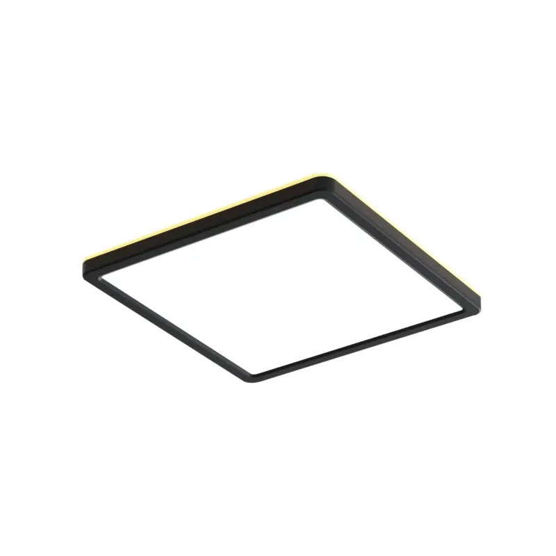 Plafon LED kwadratowy czarny 30cm PLF-39573-300S-28W-BL z serii ALERIA - Lampy Italux Wyjątkowa oferta