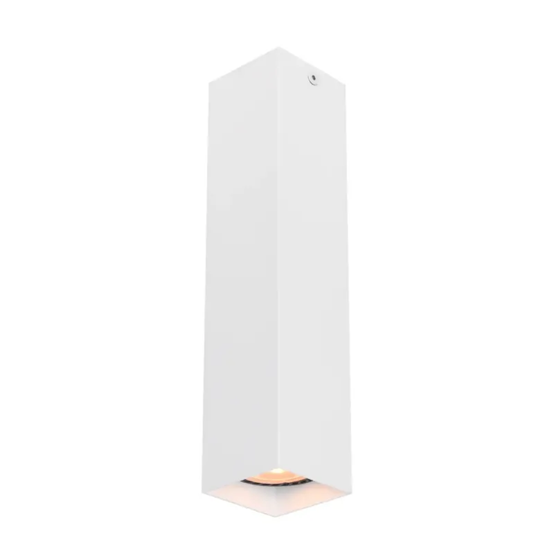 Lampa sufitowa biała metalowa kwadratowa CLN-28394-L-WH z serii Ander - Lampy Italux Premium