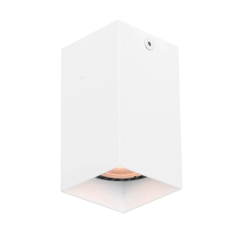 Hit sprzedaży Lampa sufitowa metalowa biała kwadratowa CLN-28394-S-WH z serii Ander - Lampy Italux