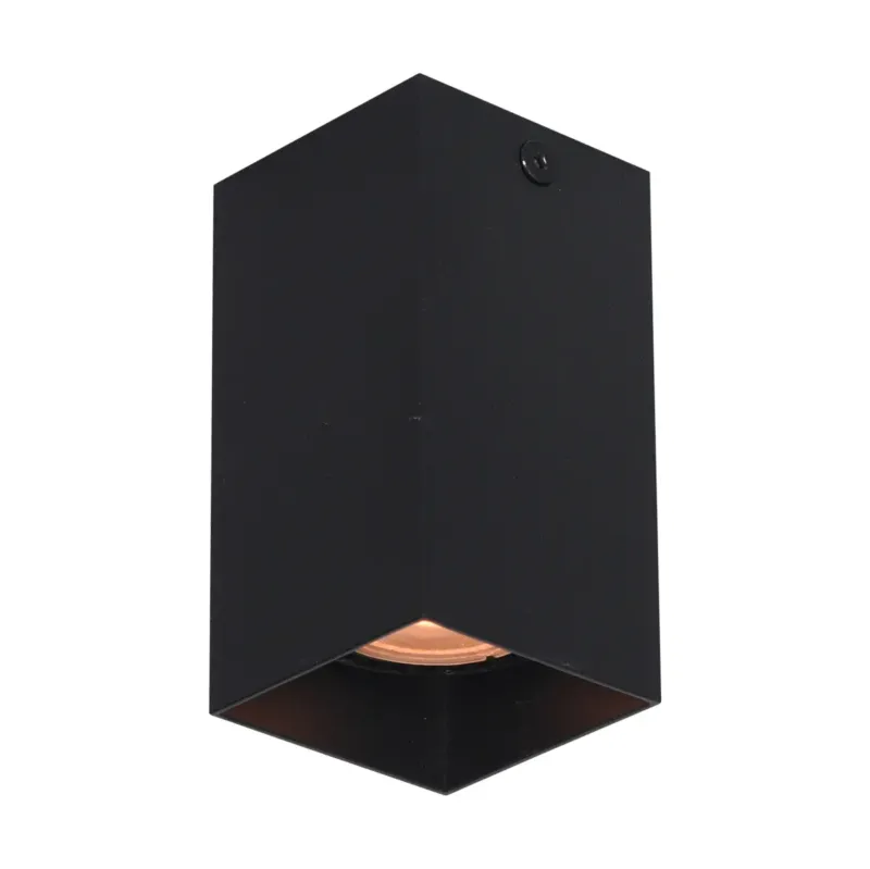 Lampa sufitowa metalowa czarna kwadratowa CLN-28394-S-BK z serii Ander - Lampy Italux Wyjątkowa oferta