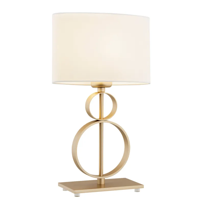 Lampa stołowa elegancka złote obręcze PERSEO 8310 - Argon Ekspresowa dostawa