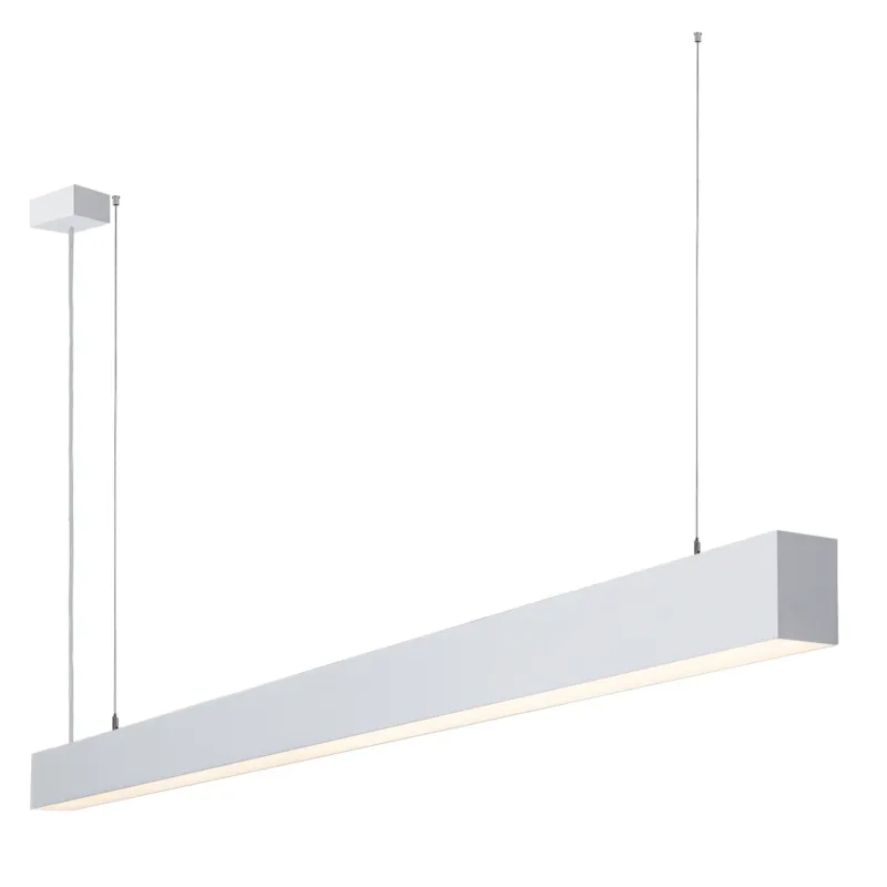 Lampa wisząca LED biała liniowa 142cm PRD-5470-142-WH-840-PN z serii Traversi - Lampy Italux Ograniczona ilość