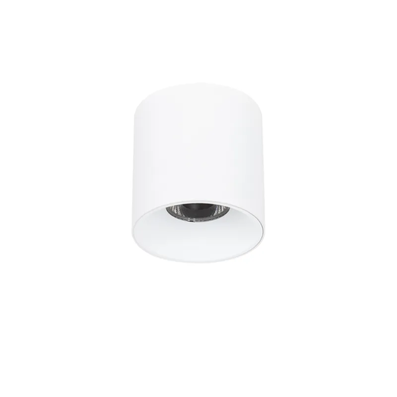 Darmowy zwrot Plafon sufitowy LED biały metalowy kwadratowy CLN-6677-95-WH-3K z serii Altisma - Lampy Italux
