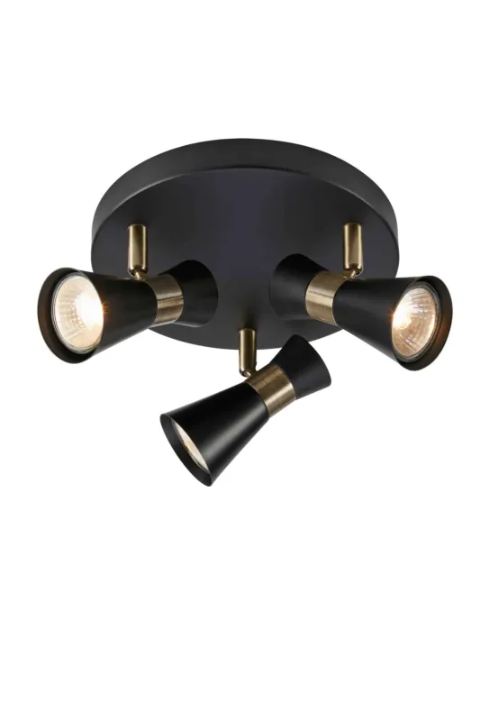 Tani Lampa sufitowa FOLIE Czarna 108626 – Markslojd