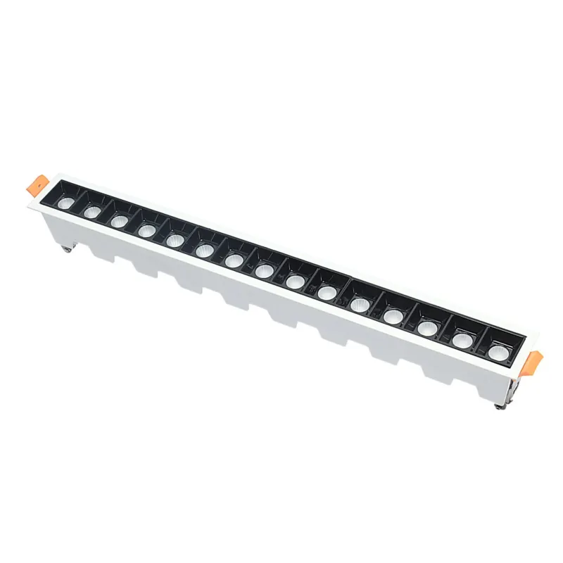 Łatwy zwrot Lampa liniowa LED wpuszczana 30W 3000K biała 592 - Decorativi