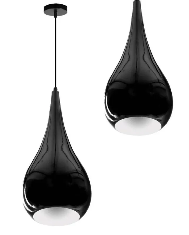 Lampa loft wisząca Łezka Spell E27 czarna 534 designerska do kuchni - Decorativi - Outlet Zamów dziś