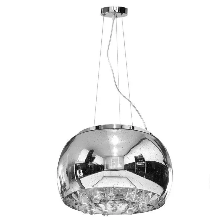 Kup teraz Lampa szklana chrom COSMOS krople wody z prześwitami 50cm 520 - Decorativi