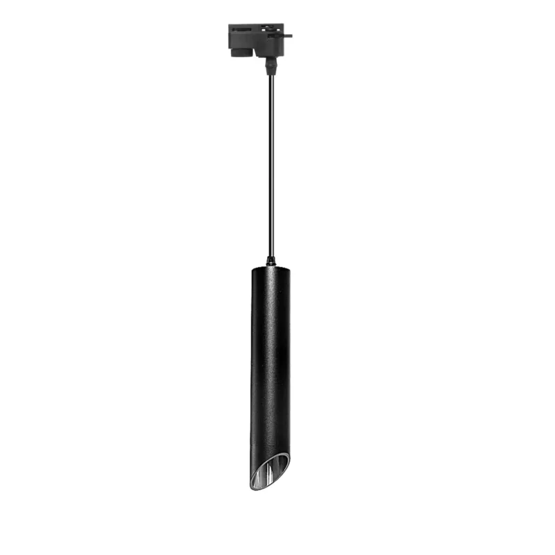 Ekspresowa dostawa Lampa do szynoprzewodu wisząca czarno-srebrnaGU10 30CM 370 - Decorativi