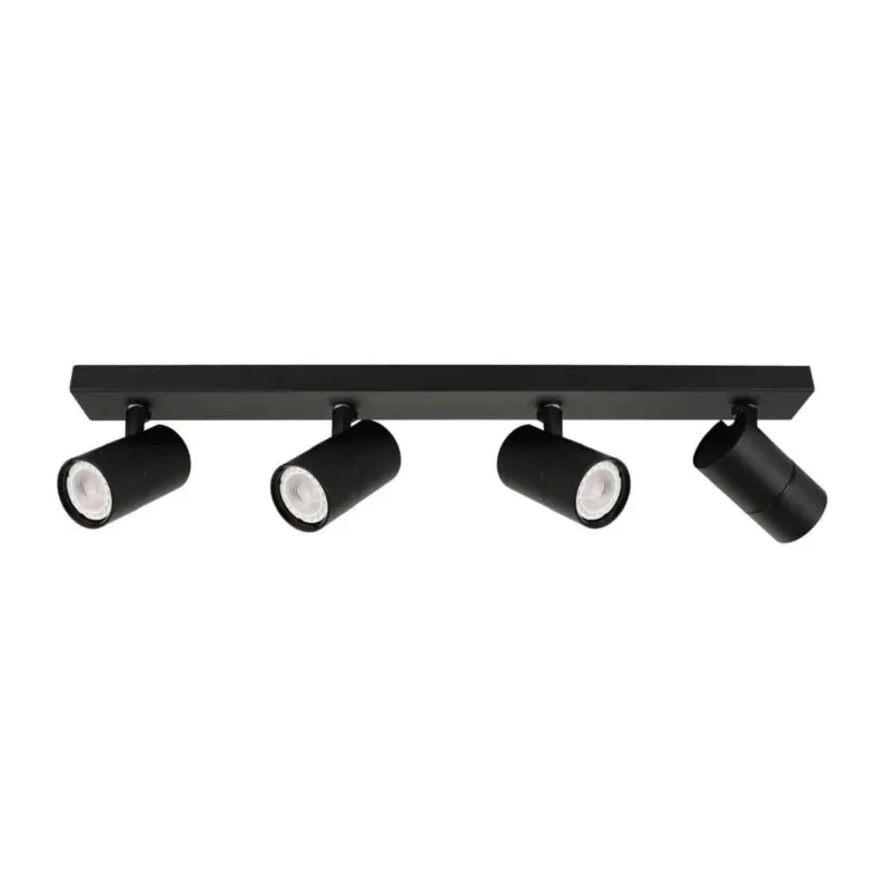 Ostatnia szansa Lampa sufitowa czarna metalowa 4-punktowa SPL-2813-4B-BL z serii LACONI - Lampy Italux