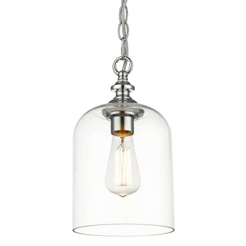 Bezpieczne zakupy Lampa loft wisząca PRAGUE chrom P01971CH - Cosmo Light – Outlet