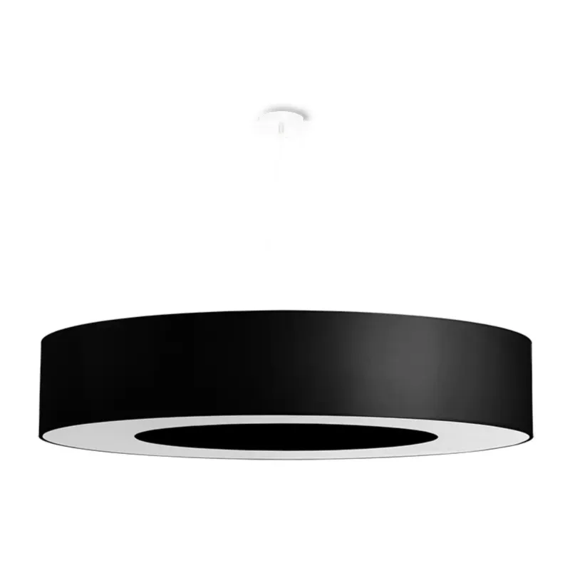 Nowość Żyrandol SATURNO 90 czarny SL.0796 - Sollux