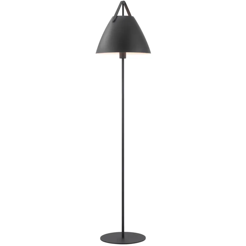 Lampa podłogowa czarna Strap 46234003 - Design For The People Szybka dostawa