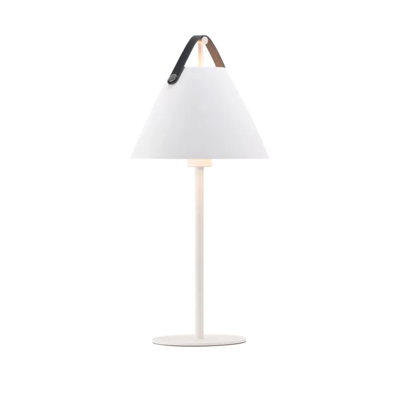 Nowość Lampa stołowa biała Strap 46205001 - Design For The People