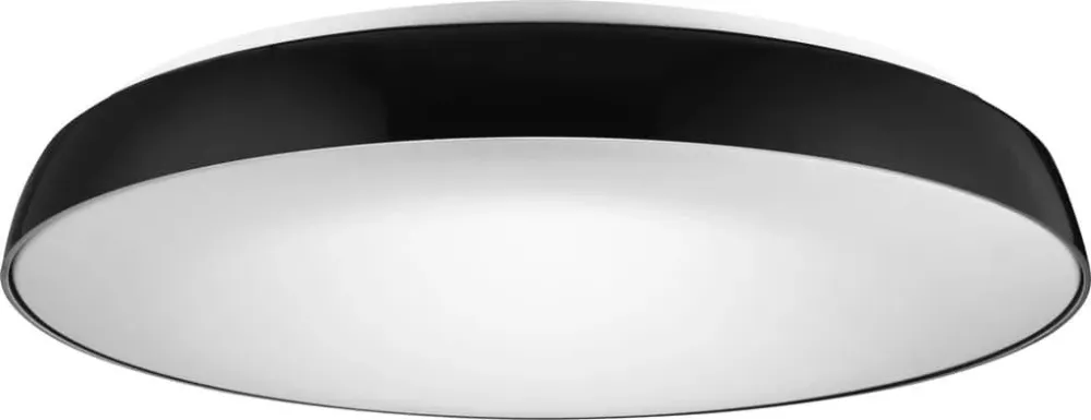 Nowy Azzardo Plafon LED okrągły czarny 41cm AZ2736 z serii CORTONA