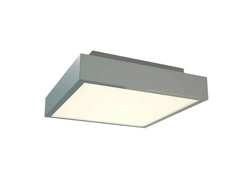 Azzardo Plafon łazienkowy chromowany kwadratowy 25cm AZ2478 z serii ASTERIA Rabat