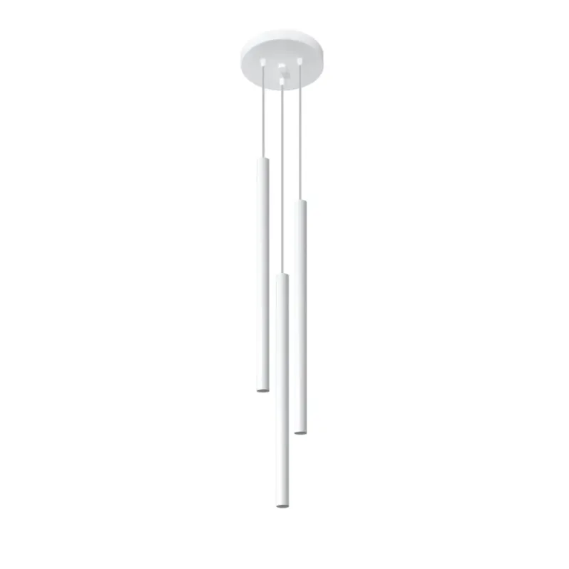 Oferta limitowana Lampa wisząca PASTELO 3P biała SL.0467 - Sollux