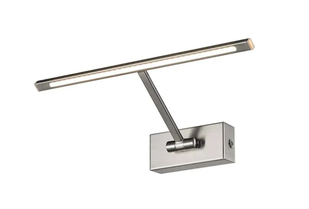 Azzardo Kinkiet obrazowy metalowy srebrny 34cm AZ2642 z serii MONALISA Rabat