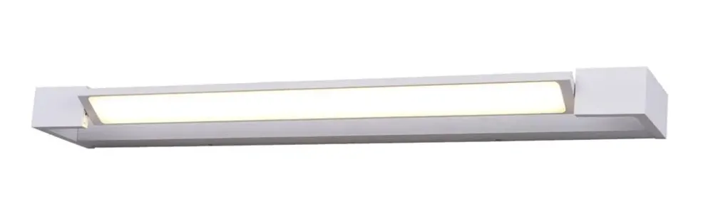 Obniżka ceny Azzardo Kinkiet łazienkowy biały metalowy 120cm IP44 AZ2796 z serii AZzardo