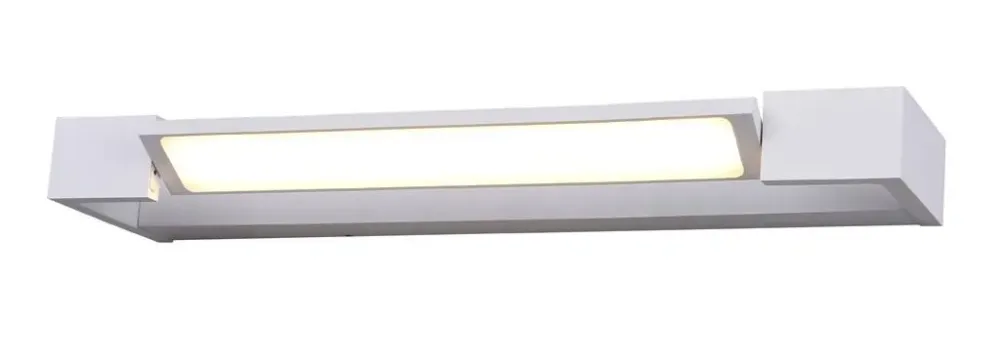 Azzardo Kinkiet łazienkowy biały metalowy 45cm LED AZ2790 Nie przegap